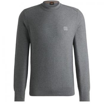 Boss Pullover Anion_S 50527584 Grau Regular Fit S male