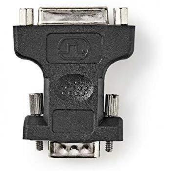 Nedis VGA Plug to DVI Socket Adapter – CCGB32901BK
