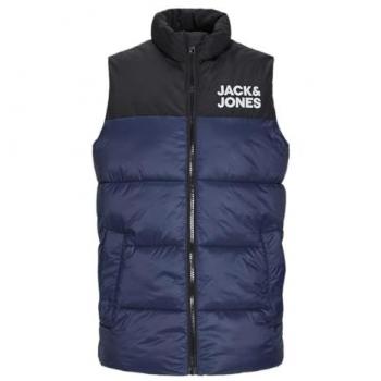 Chaleco acolchado Jack & Jones Toby color azul
