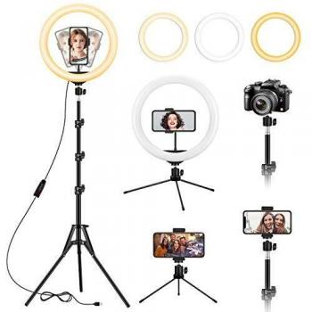 Selfie Ring Light Kit with Tripod and Phone Holder