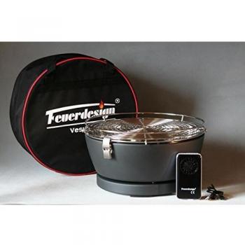 Vesuvio Feuertouch – Anthrazit Tischgrill