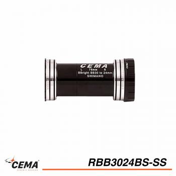 Boîtier de pédalier CEMA BBright 42 Inox pour vélo Cervelo