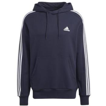 Cappuccio pile Adidas Essentials French Terry 3 Stripes