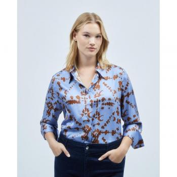 Blusa estampada de manga larga Couchel