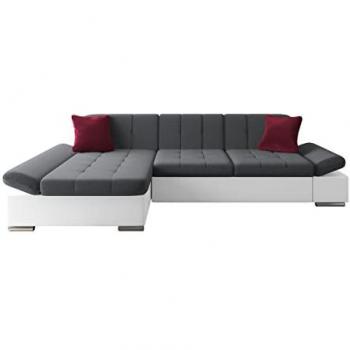 MOBILIER1 Sofá rinconero Comfivo 219, Soft 017 + Kronos 22 + Kronos 02