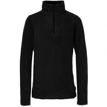 Protest Zora Half Zip Long Sleeve Tee True Black