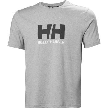 Logotexto Helly Hansen 3.0 Camiseta Masculina, Color Gris, XL