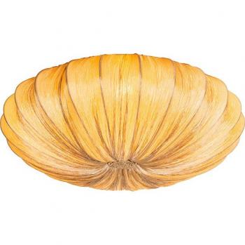 QAZQA Japandi Beige Dome Ceiling Light, 60cm, 5 LEDs