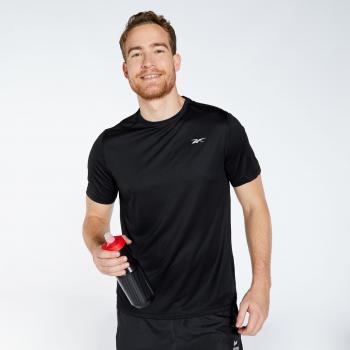 T-shirt Running Reebok Uomo Graphic Nero S