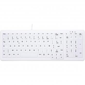 Cherry AK-C7000 Teclado USB QWERTY con Diseño Blanco