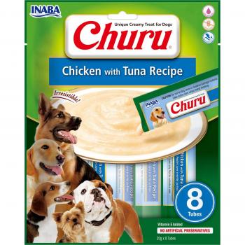 Puré para Perros Churu Pollo con Atún 8 x 20g
