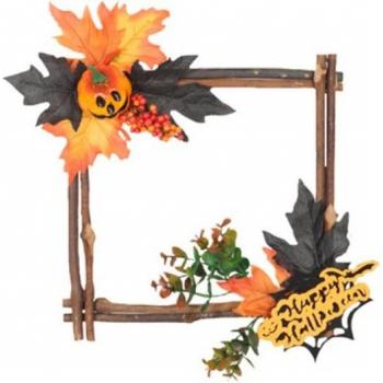 Halloween LED Wreath Decoration