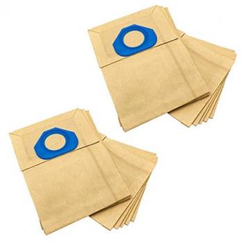 20 Pack of Sand-Coloured Paper Dust Bags for Nilfisk Vacuums