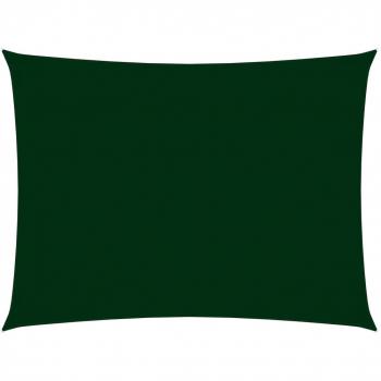 Ecran Solaire de Jardin 2x4,5 m Vert Foncé