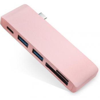 MacBook Pro USB‑C Hub – TF‑/SD‑Slot, 3.0 Gbps, Power Delivery, 3 Anschlüsse