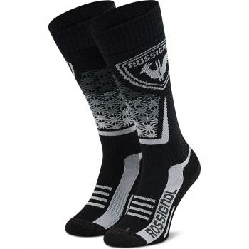 Rossignol Premium-Woll-SkiSocke RLKWX11 Schwarz