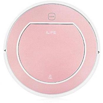 ILife V7S+ Aspiradora Inteligente de Color Rosa