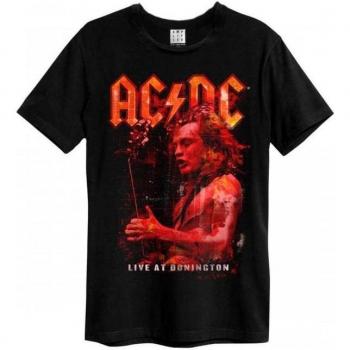 Pull-over unisexe adulte AC/DC Live à Donington, design amplifié vintage