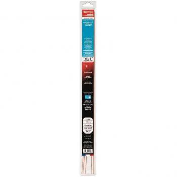 Express Brassatura Bacchette 6% Argento – Ø2 mm, L500 mm – Blister 5 – GE206GE