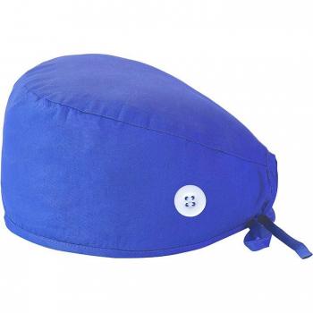 Doctor’s Choice Baotou Surgical Cap – Cotton Adjustable Lab Hat, One‑Size Fits All