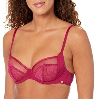 Botanical Underwired Balconette Bra – Pretty Polly – Pink – 30F