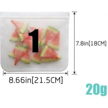 Sac à zip pour aliments frais