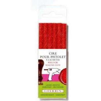 Herbin Siegellack für Pistole, 6 Stück, kirschrot