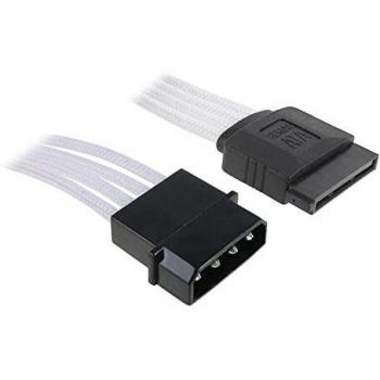 BitFenix 0.45 m Molex to SATA Adapter – Dual‑Color Sleeve
