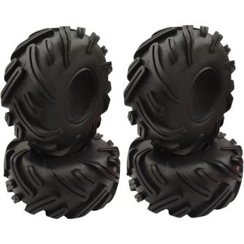 4PCS 2.2 Inch Soft RC Rock Crawler Tires for Jeep Wrangler TRX-4
