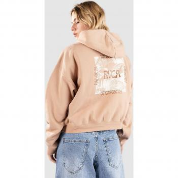 Sleek Taupe Court Zip Hoodie