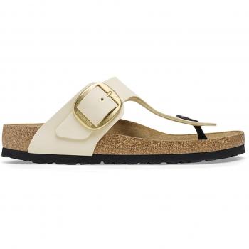 Birkenstock Gizeh Nubukleder Sandalen für Damen in Beige 35