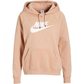Nike Brown Rose Whisper Hoodie for Women, Size XS