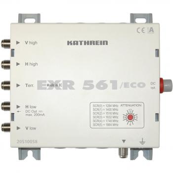 EXR 561/ECO Kathrein ZF‑Splitter‑Switch – 1 Sat. + 6 Teilnehmer, Klasse A