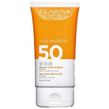 Clarín SPF 50 Slunečný gel na olej 150 ml