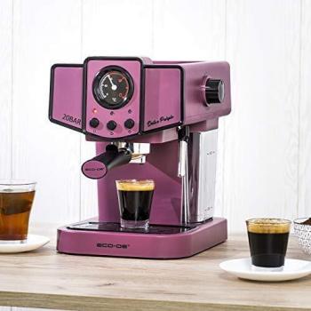 Cafetera Espresso Delice Noir ECODE 20B – Doble Dosis con Termómetro