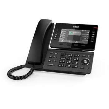 Telefono IP Snom D815W Nero con Wi-Fi