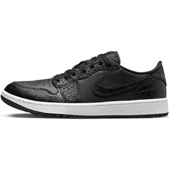 Air Jordan 1 Low G – Nike Golf Schuh, schwarz, Unisex, 42 EU
