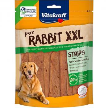 Vitakraft Tiras de conejo XXL snacks para perros