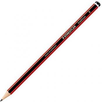 STAEDTLER 110/B Crayon graphite tête trempée mine B TRADITION