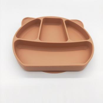 Cuillère à ventouse bambou bébé