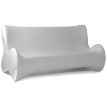 Mattes Weißes Vondom Doux Zweisitzsofa