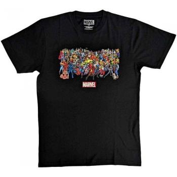 Marvel Comics Unisex Adult Characters T-Shirt Black