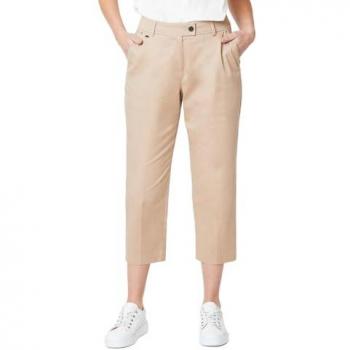 Stretch Crop Trousers for Petite Women