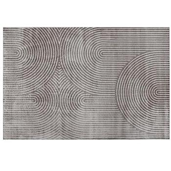 Tapis Moderne Géode 140x200cm Gris