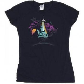 Disney Lightyear & Zurg Space Shirt – Frauen, XXL, Schwarze Variante