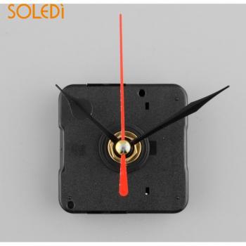 SOLEDI Clock Mechanism Kit with Red and Black Hands