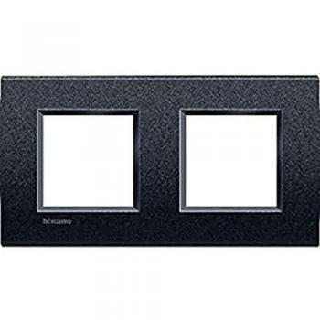 Plaque rectangulaire Livinglight 2x2 anthracite