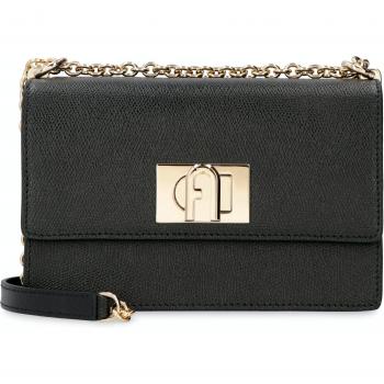 Bandoulière cuir vert olive FURLA Mini Crossbody 20 XS