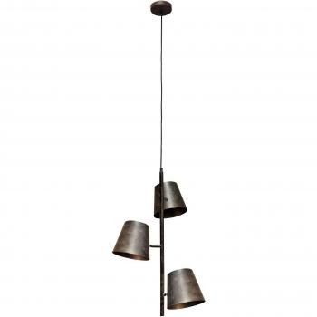 Eco-Light 3-Bulb Colt Ceiling Lamp, Frost Grey