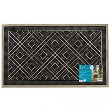 JVL 45x75cm Havana Rubber Doormat